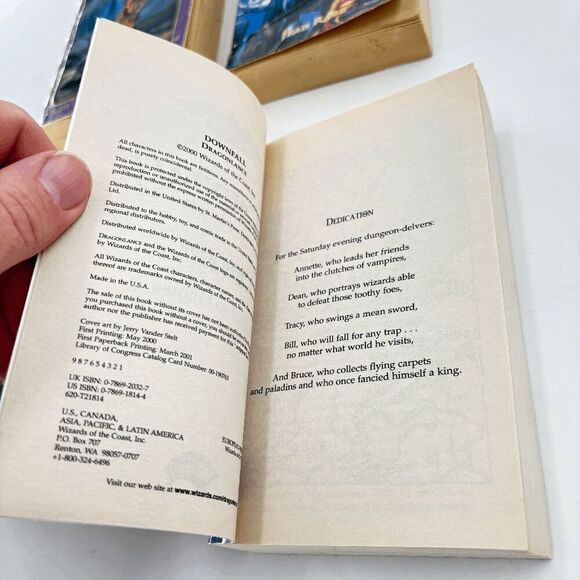 Dragonlance Darkness & LIght Day of Tempest Downfall Dawning of a New Age 1st1st - Picture 6 of 6